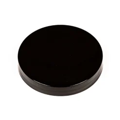 Black 89-400 Smooth Side Cap With Liner | 36 Pack