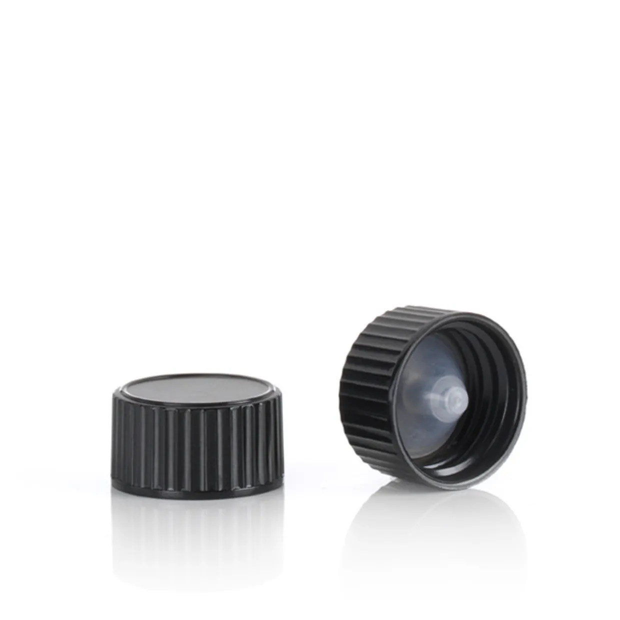 20-400 Black Polycone Cap | 25 Pack