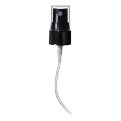 20-400 Black PP Fine Mist Sprayer 89mm Dip Tube | 18 Pack