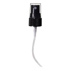 18-400 Black PP Fine Mist Sprayer 66mm Dip Tube | 25 Pack