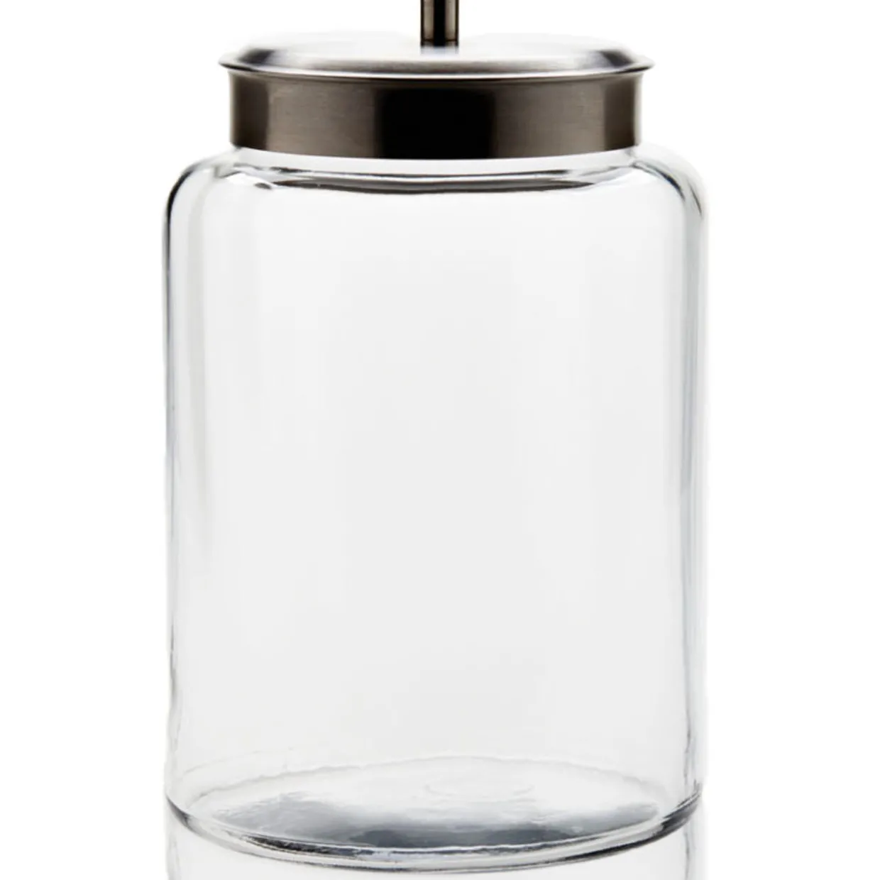 2 1/2 Gallon Anchor Montana Jar With Silver Metal Cover