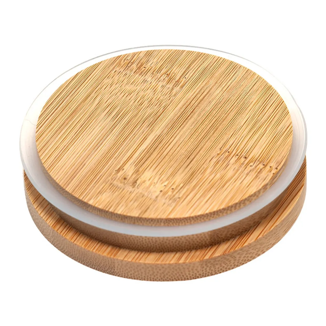 Large Bamboo Lid | 12 Pack