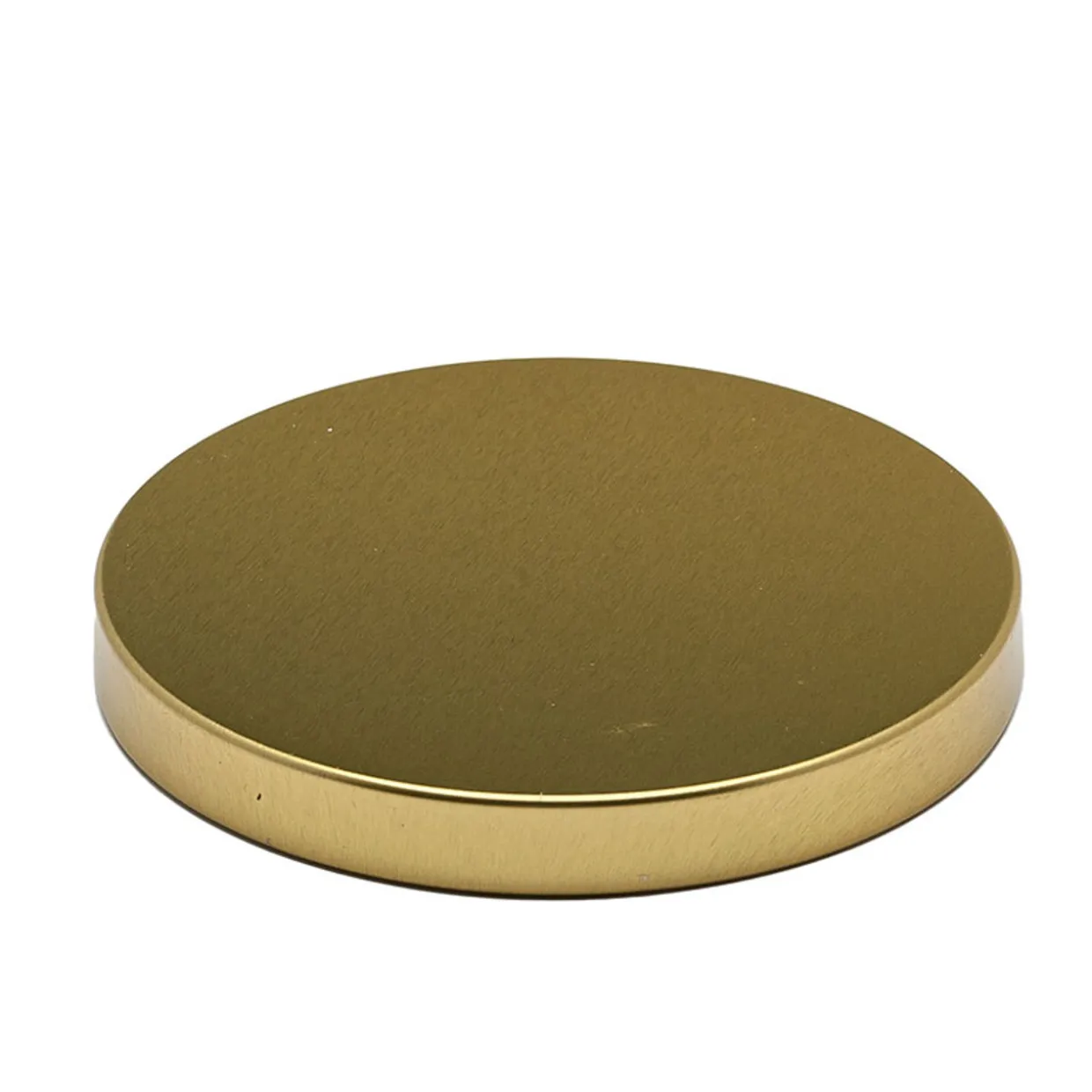 Large Pure Gold Metal Lid | 12 Pack