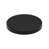 Medium Black Metal Lid | 12 Pack
