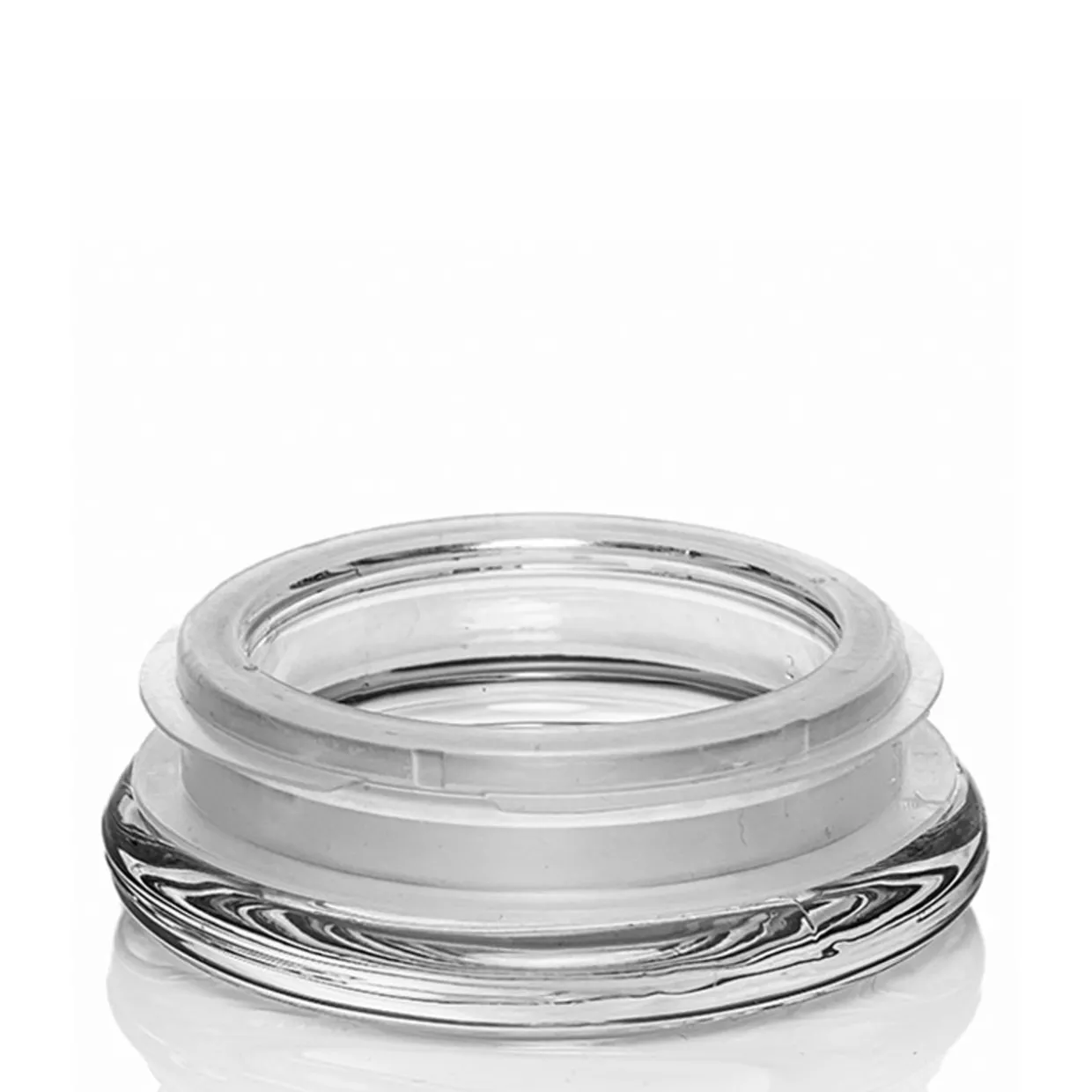 Medium Flat Glass Lid | 12 Pack