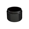 8 Oz Black Double Wall Jar Round Base 89-400 | 36 Pack