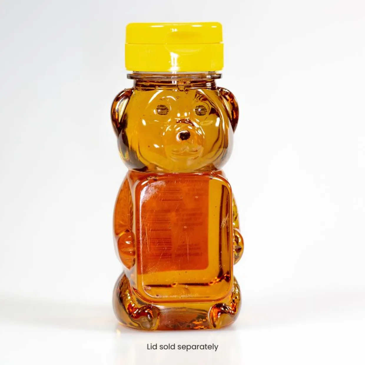 12 Oz PET Honey Bear 2-Sided Label Panel 38-400 | 12 Pack