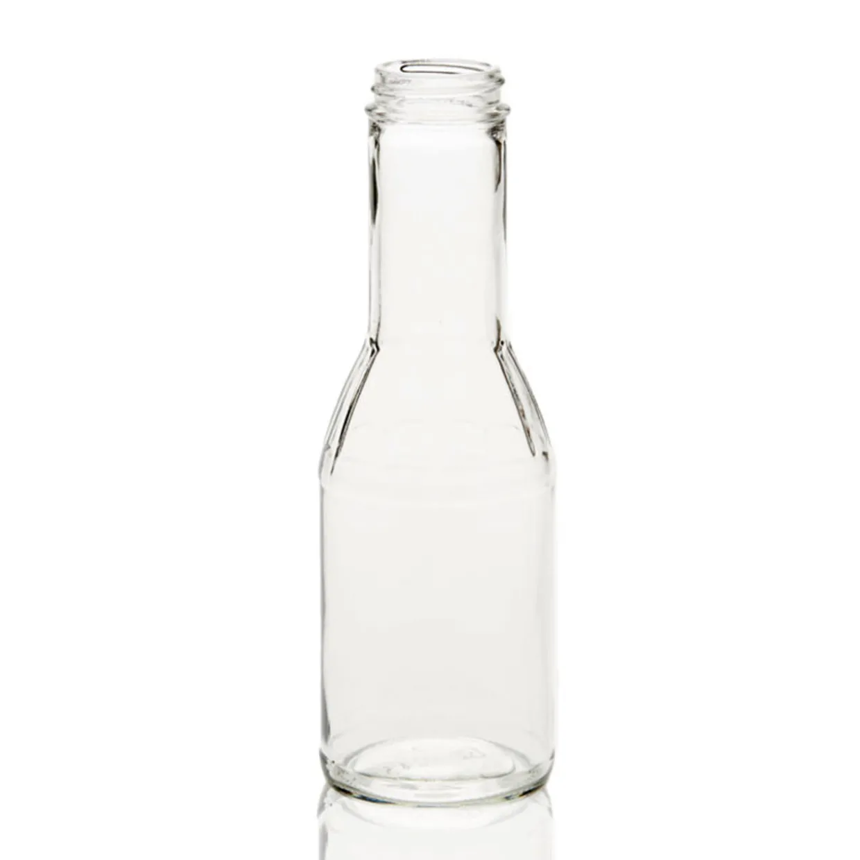 12 Oz. Ribbed Sauce Bottle 38-400 | 12 Pack