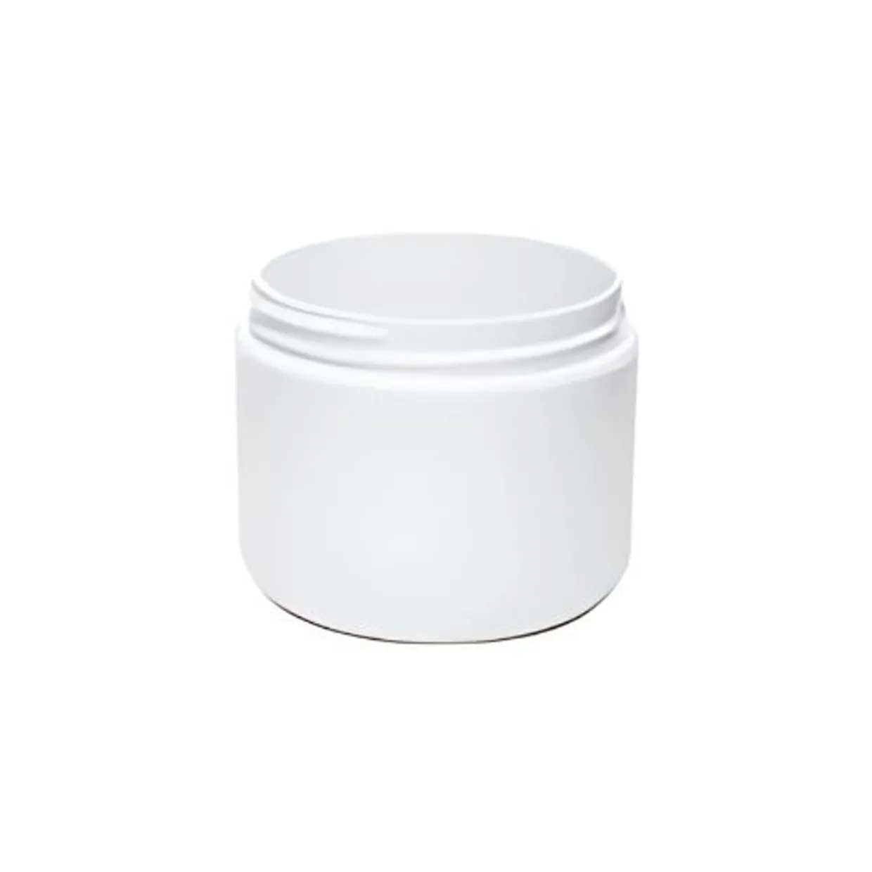 4 Oz White Double Wall Jar Round Base 70-400 | 36 Pack