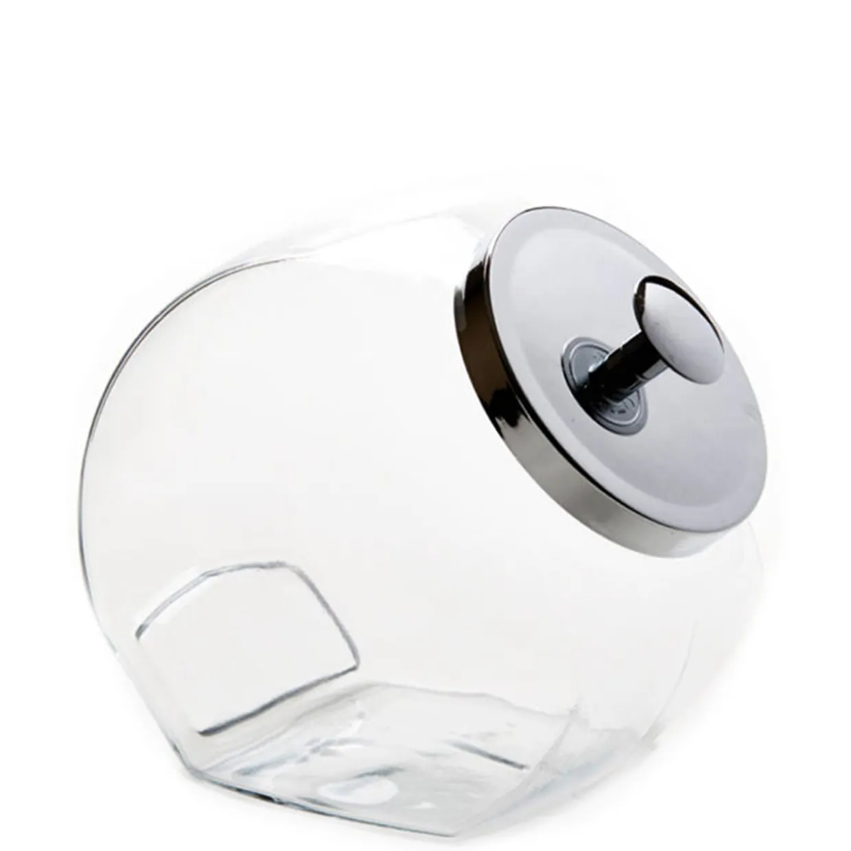 2 Quart Anchor Penny Jar With Chrome Cover | 4 Pack