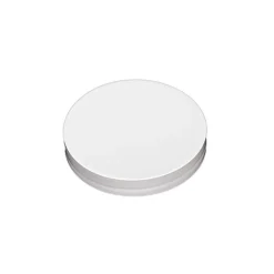 White 70-400 Smooth Side Cap With Liner | 36 Pack