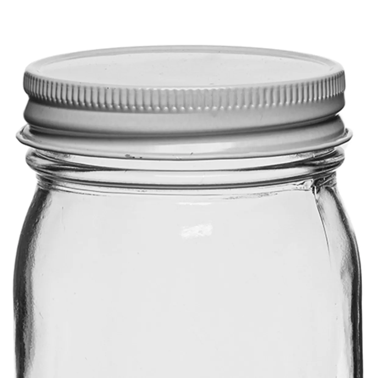 70-450 White Metal Lid | 12 Pack