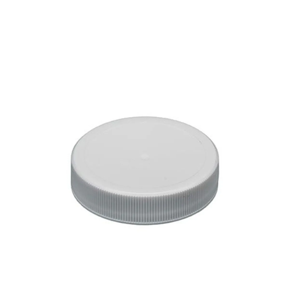 48-400 White Polypropylene Cap With Liner | 12 Pack
